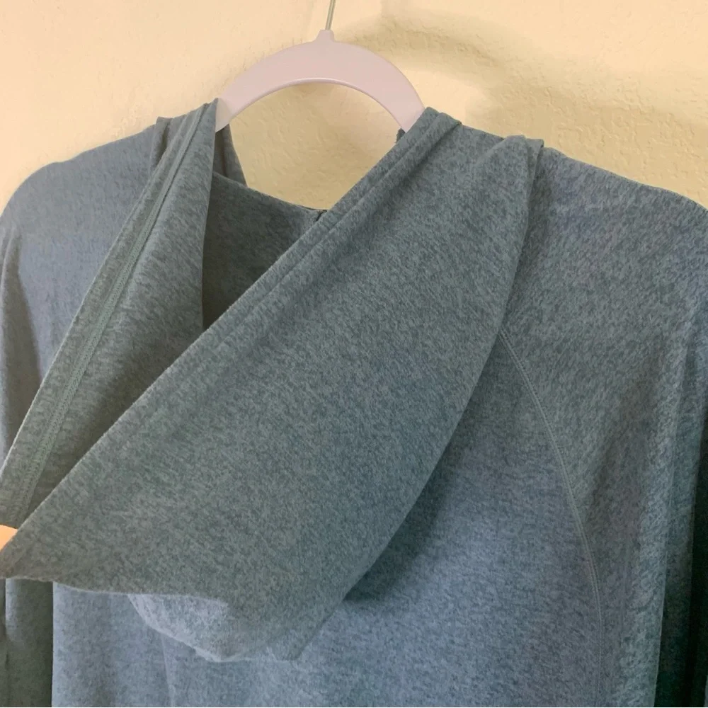 Vuori Mens blue Ponto performance 1/4 zip up hoodie M V244